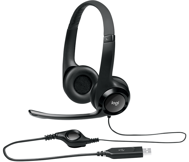 Logitech USB Headset H390 - Headset - ohrumschließend