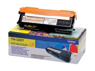 Brother TN328Y - Gelb - original - Tonerpatrone