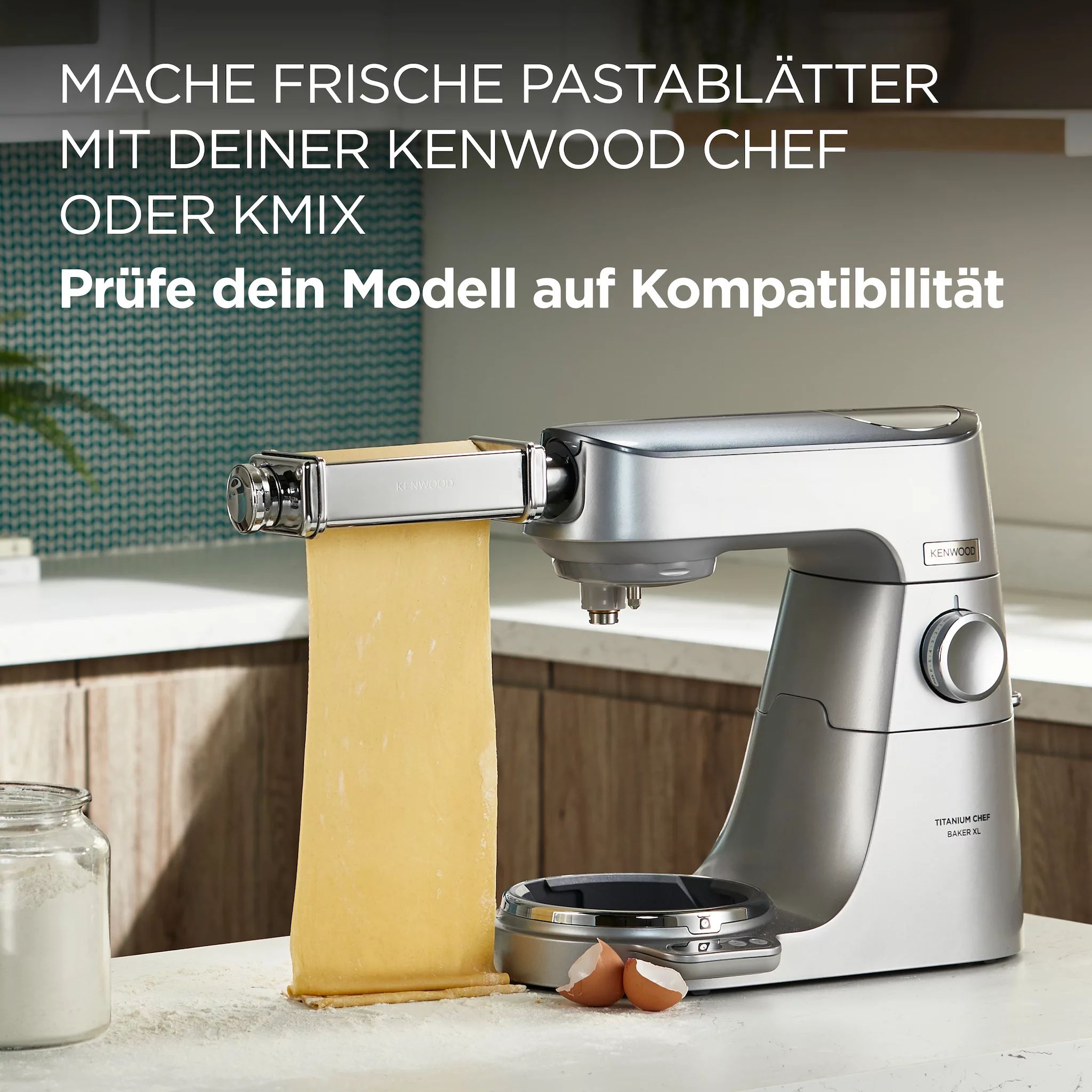 Kenwood Zubehör Nudelwalze KAX980ME