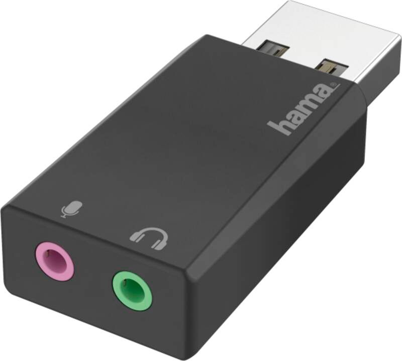 Hama 200323 USB-A-Soundkarte auf 3pol. Klinke