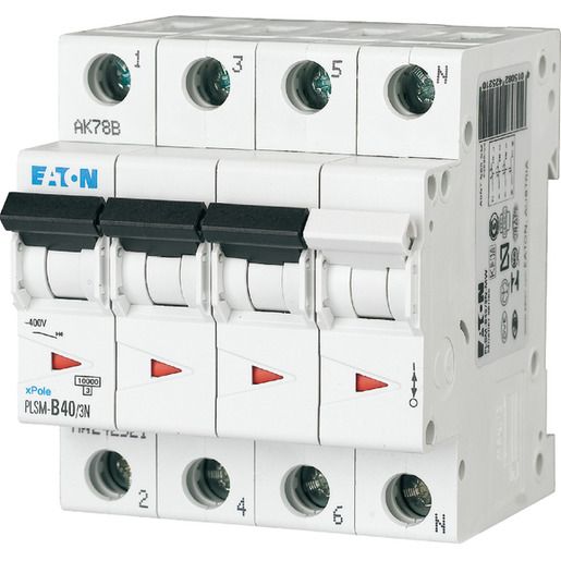 Eaton LEITUNGSSCHUTZSCHALTER / EATON PLSM-C40/3N-MW 242547