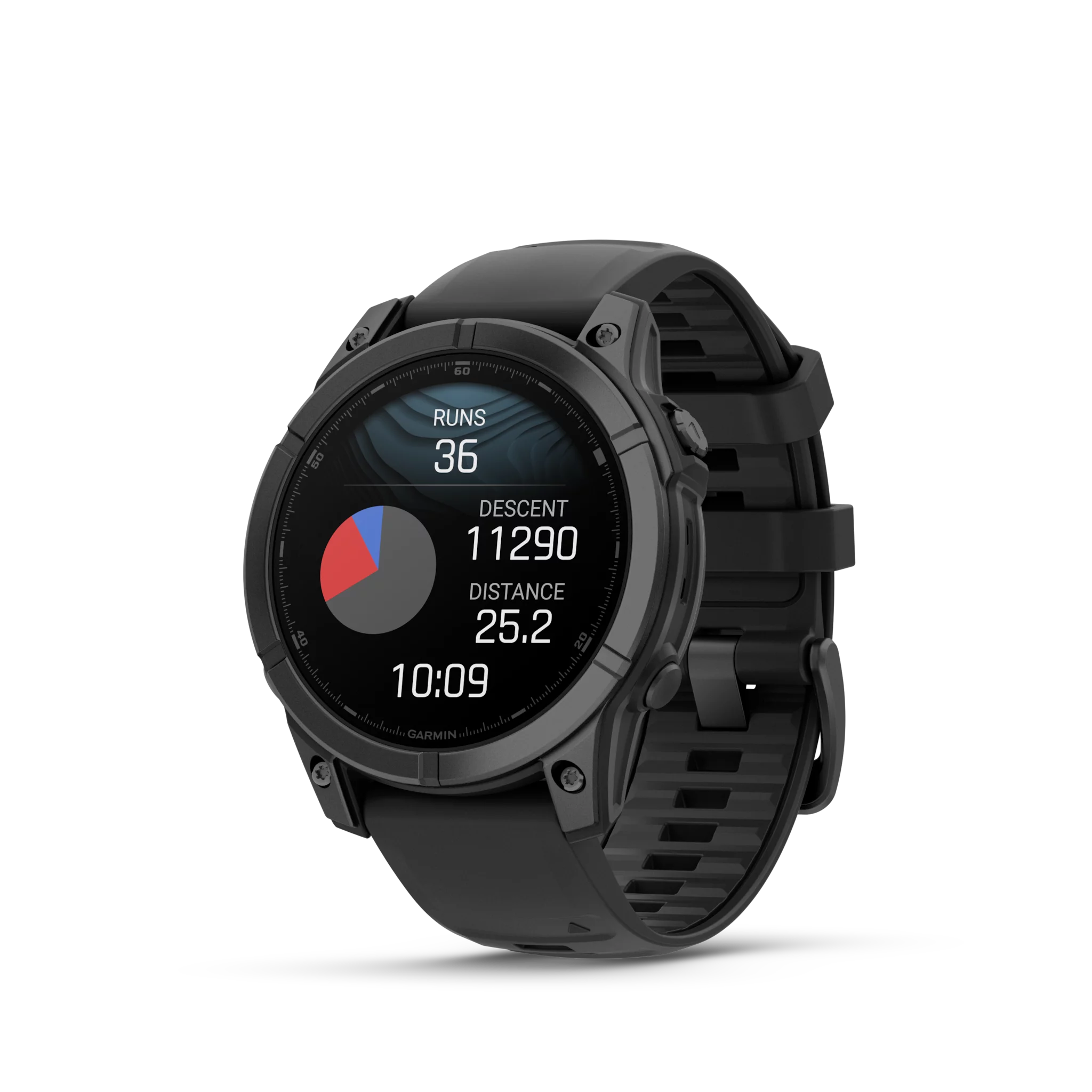Garmin Fenix E, Schwarz/Schiefergrau