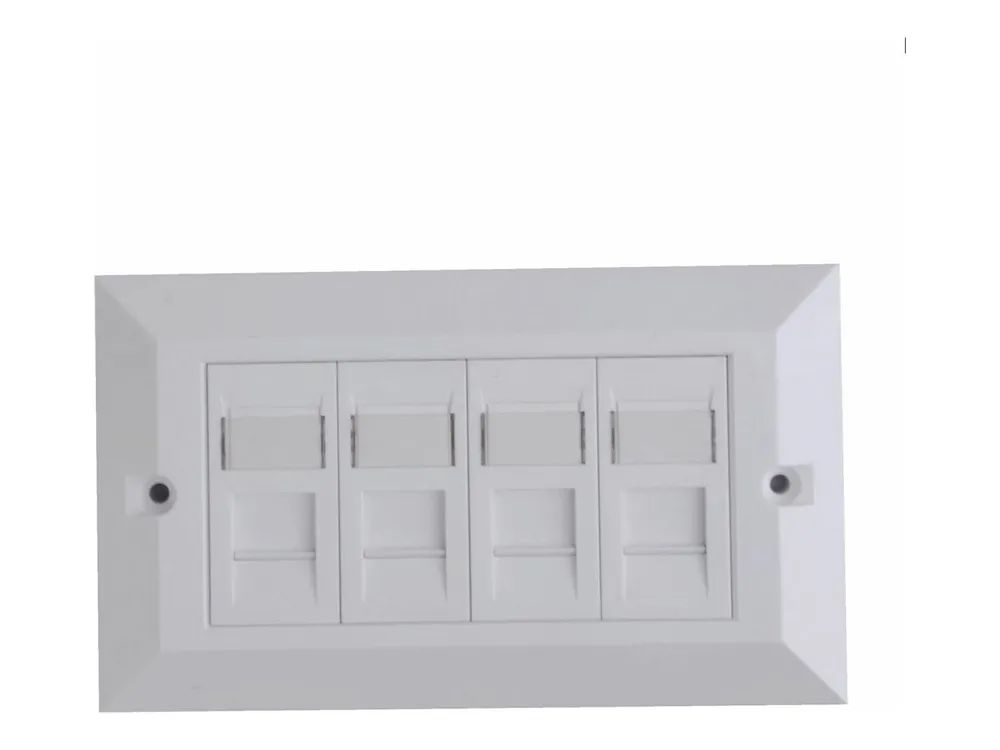 Lanview Frontabdeckung - UK type, 146x86 mm - oberflächenbündig montierbar -
