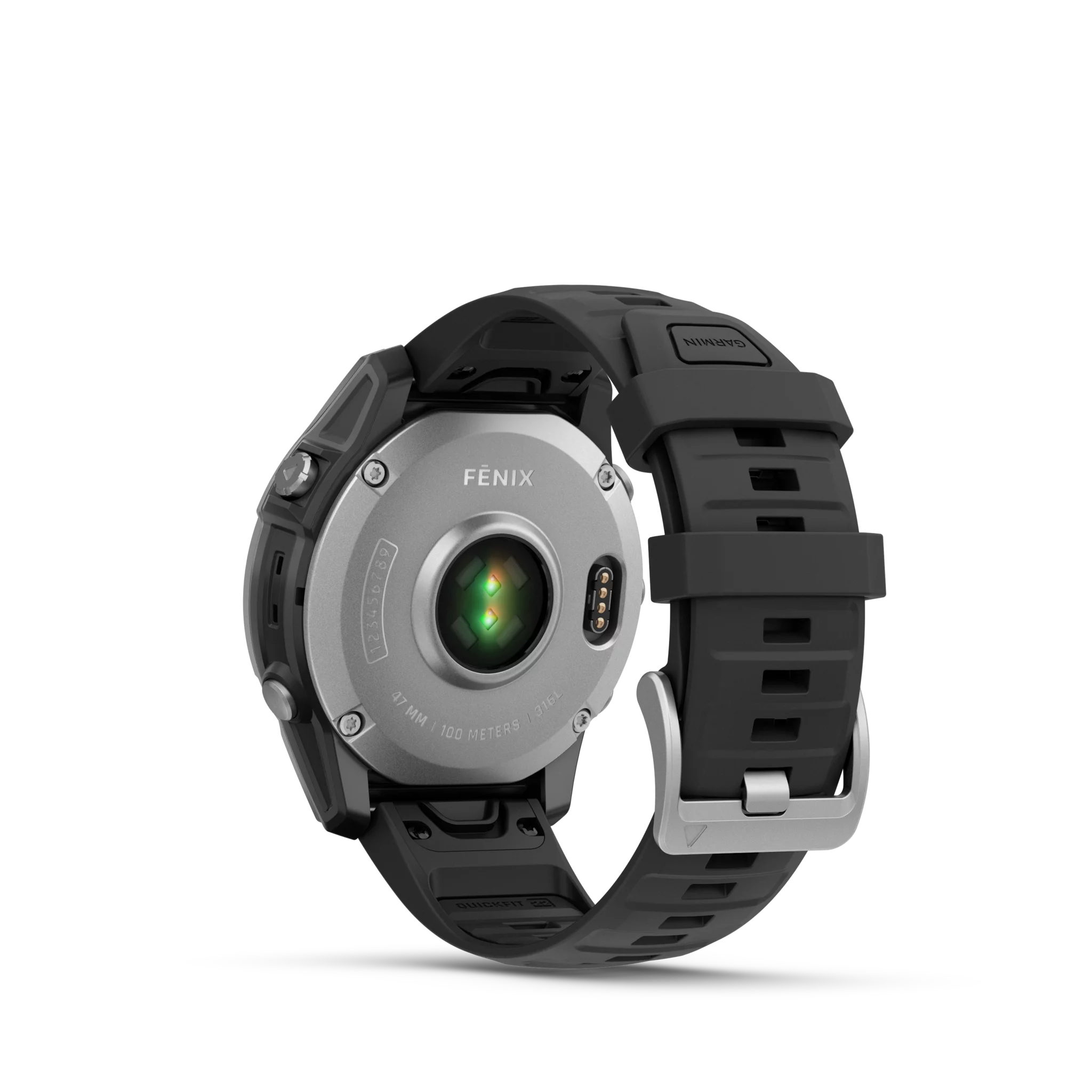 Garmin Fenix E, Schwarz/Silber