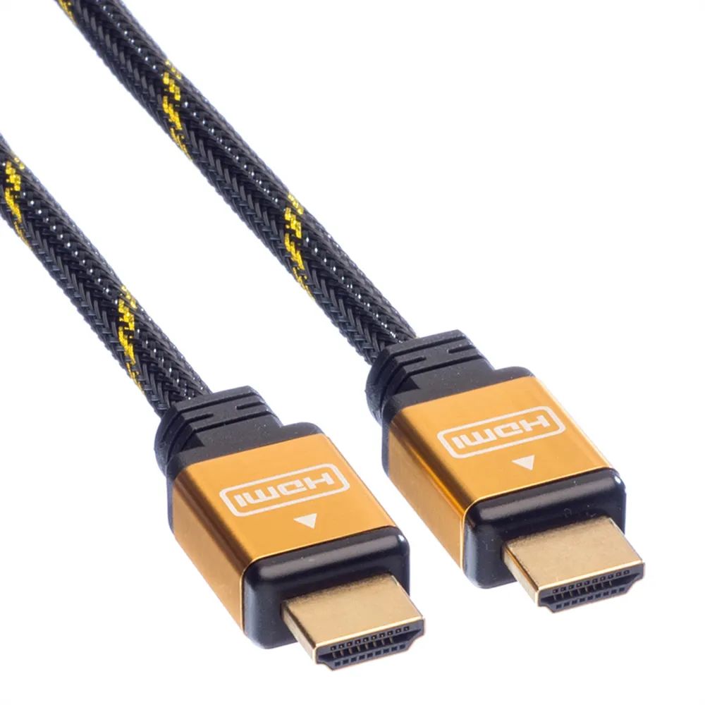 ROLINE GOLD HDMI High Speed Kabel, ST-ST, 1 m