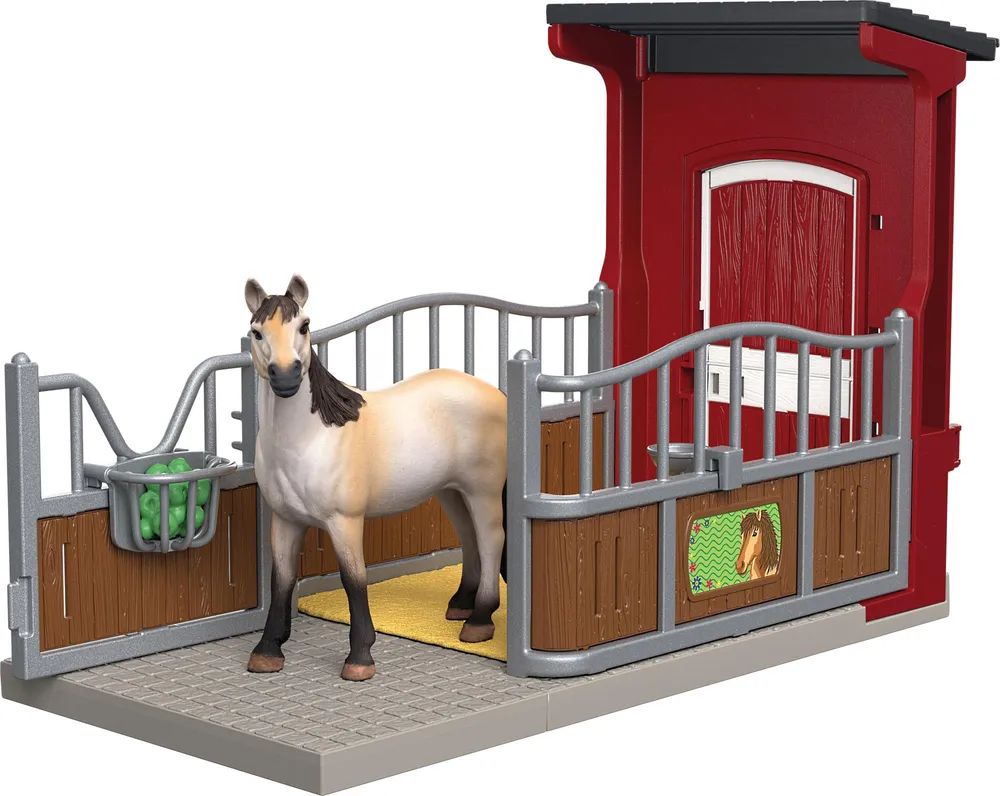 Schleich GmbH Ponybox mit Mustang Stute