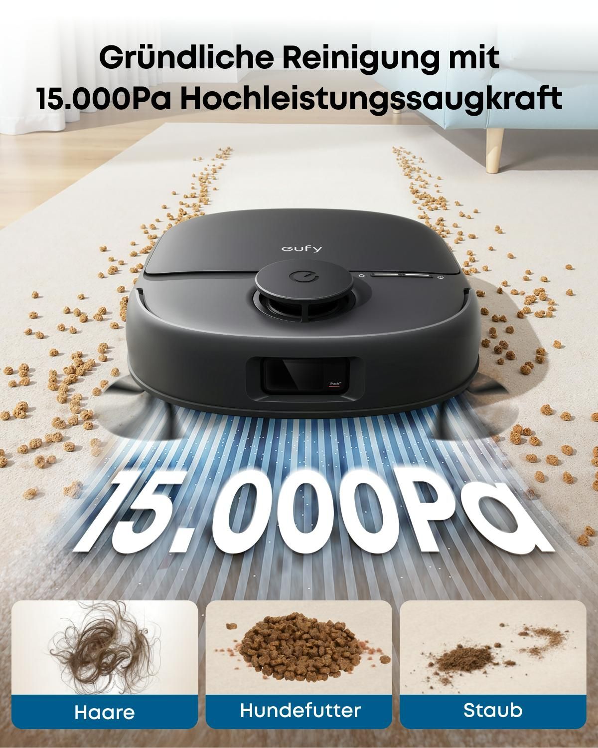 eufy Saugroboter mit Wischfunktion C28