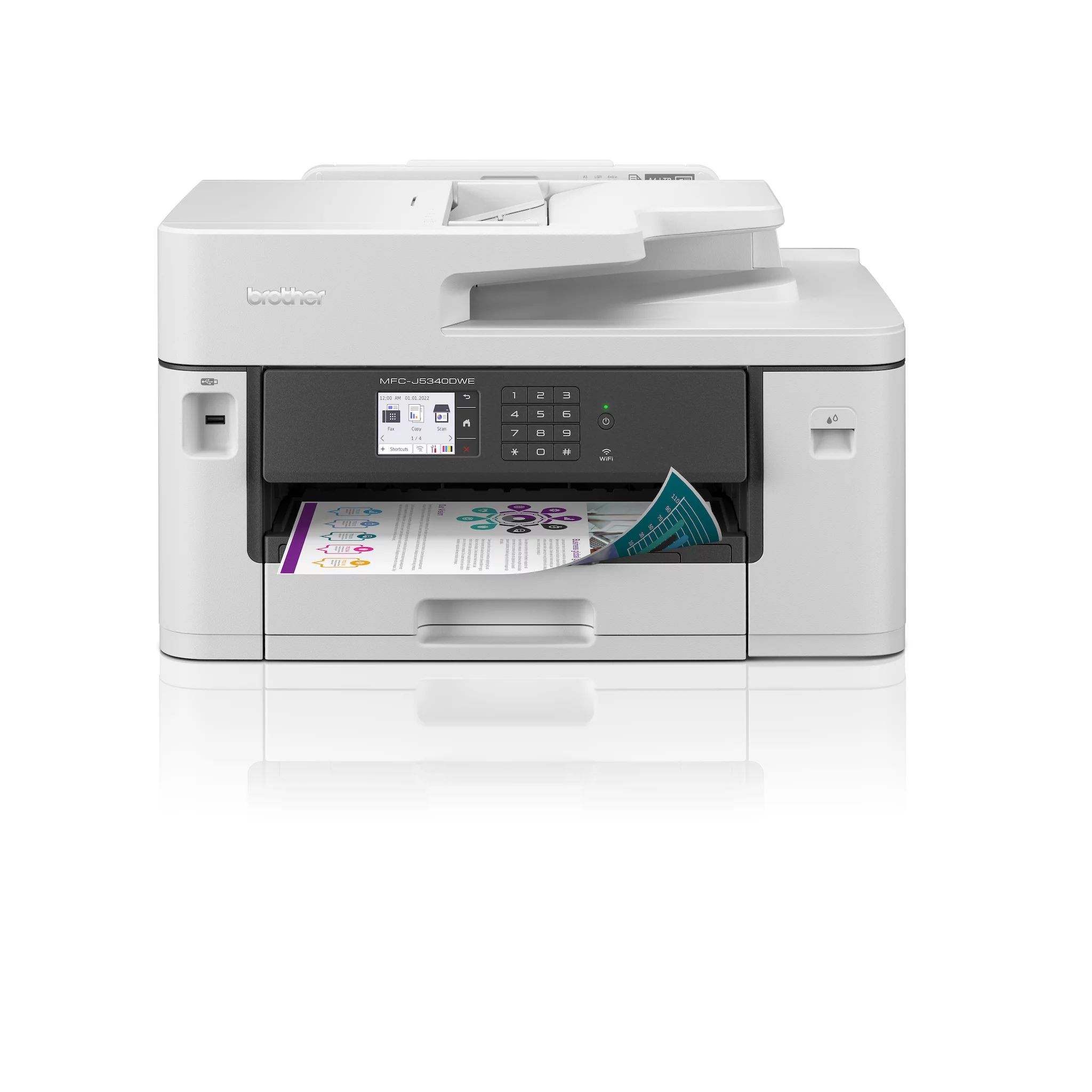 Brother MFC-J5340DWE - Multifunktionsdrucker - Farbe - Tintenstrahl - A3/Ledger (Medien)