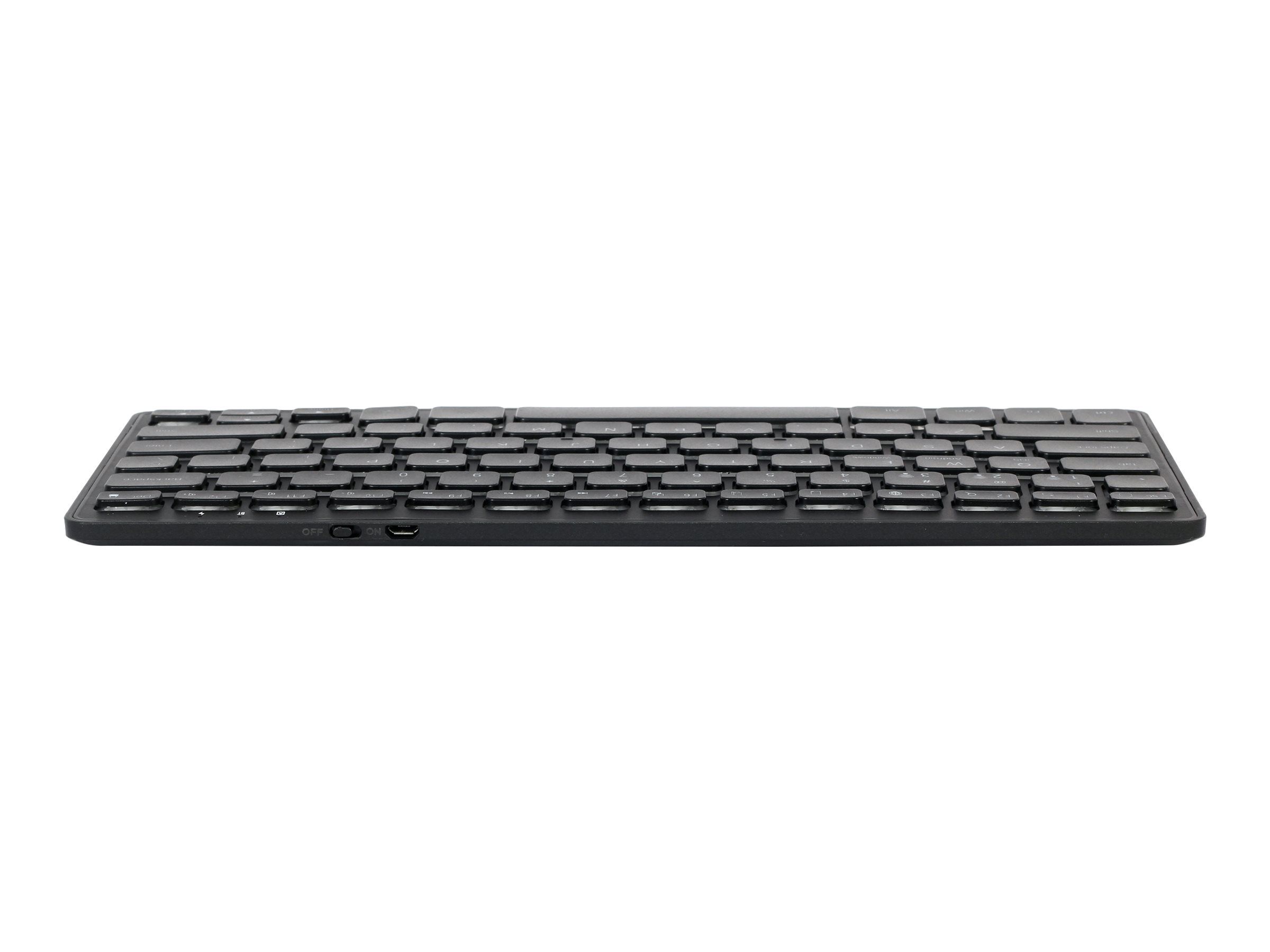 Gembird KB-BTRGB-01-DE - Tastatur - Hintergrundbeleuchtung