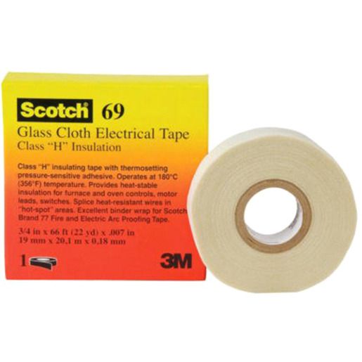 3M GLASGEW.BAND 19MMX33MX0,18MM / 6919 SCOTCH 69 19X33 7100090267