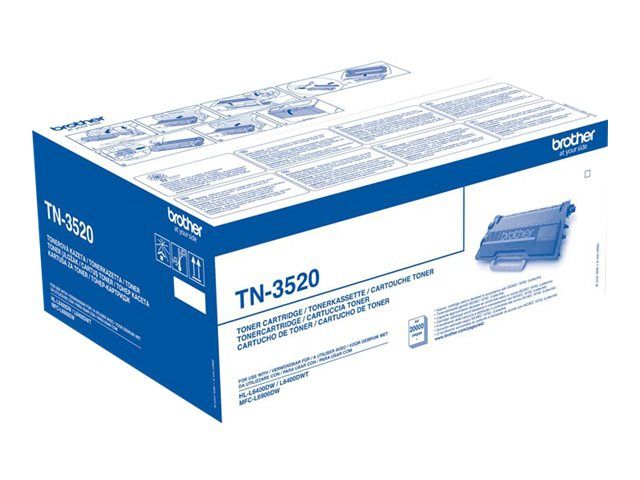 Brother TN3520 - Schwarz - original - Tonerpatrone