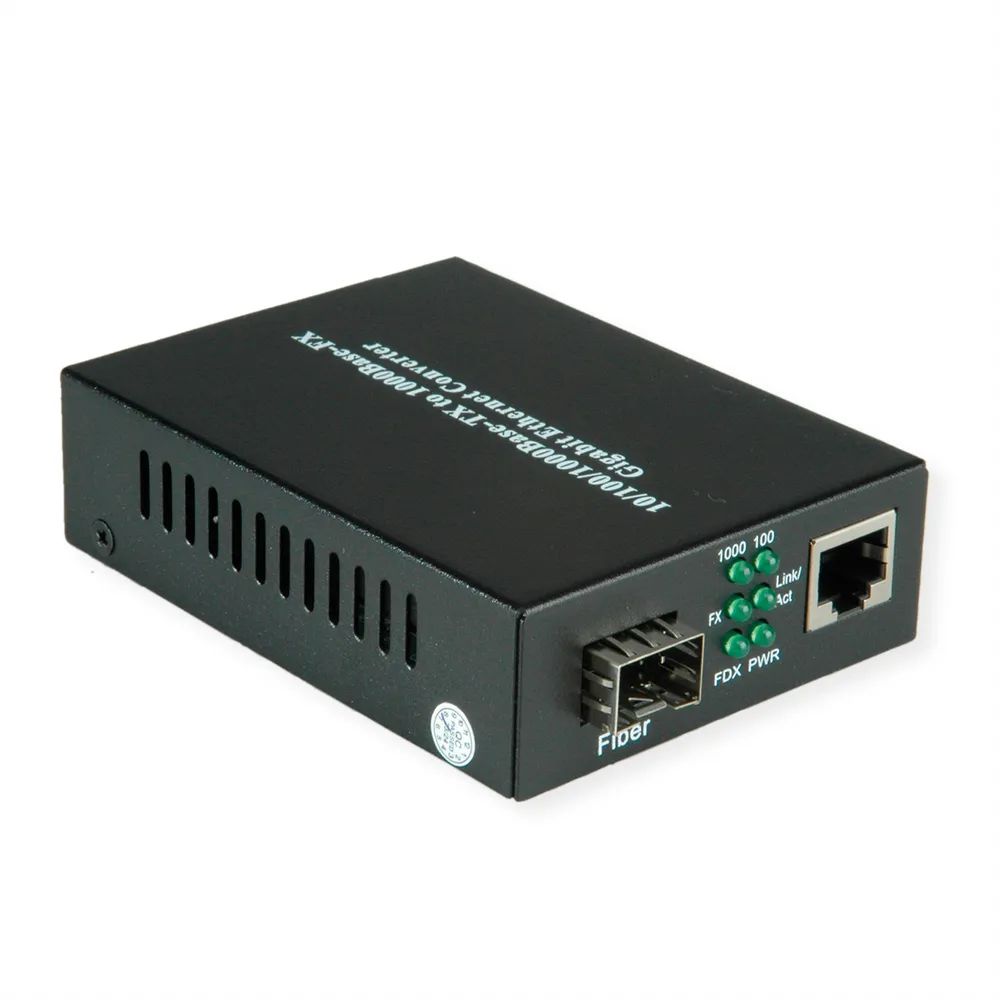 VALUE Gigabit Ethernet Konverter, RJ-45 - SFP