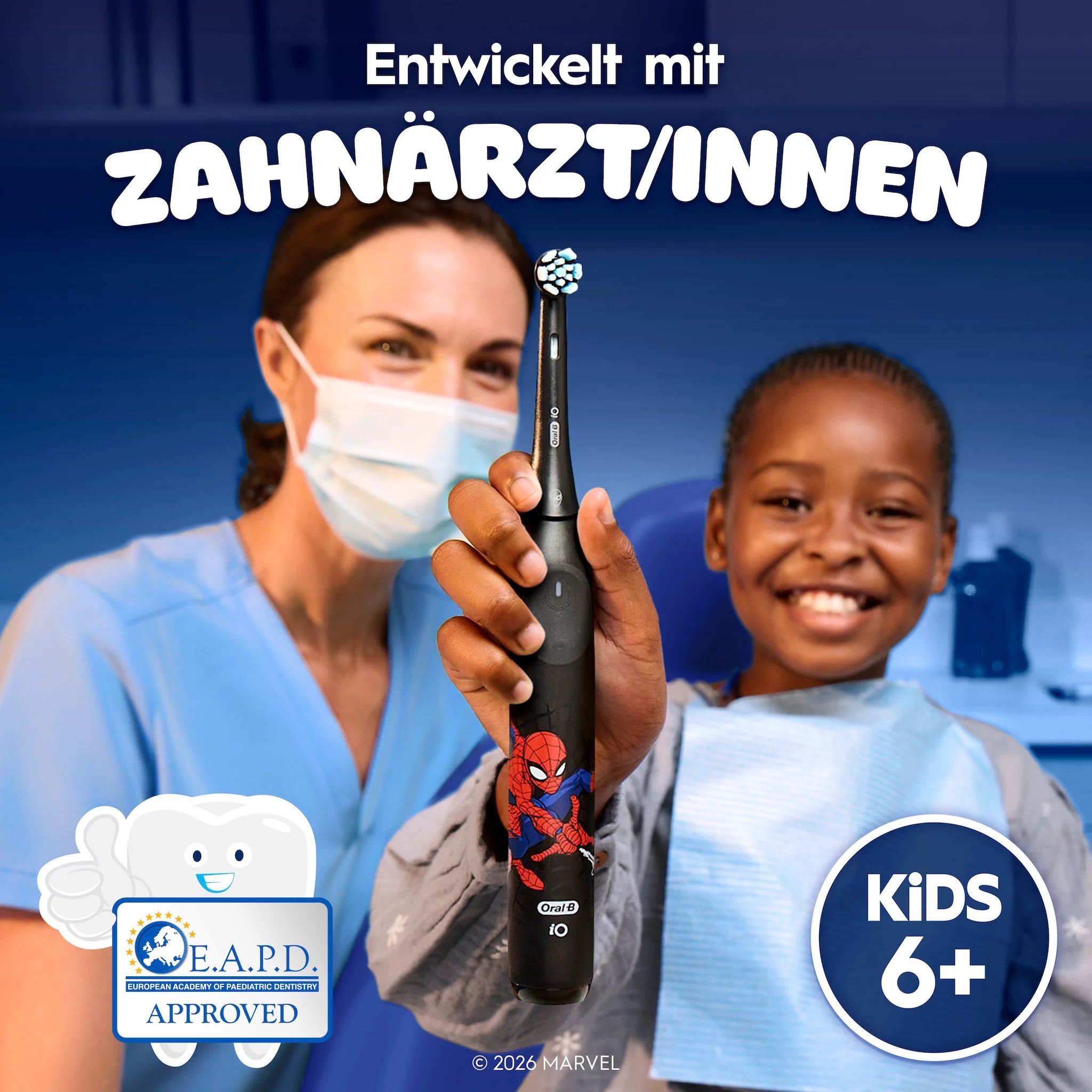 Oral-B Aufsteckbürsten iO Kids Spiderman 8er FFU