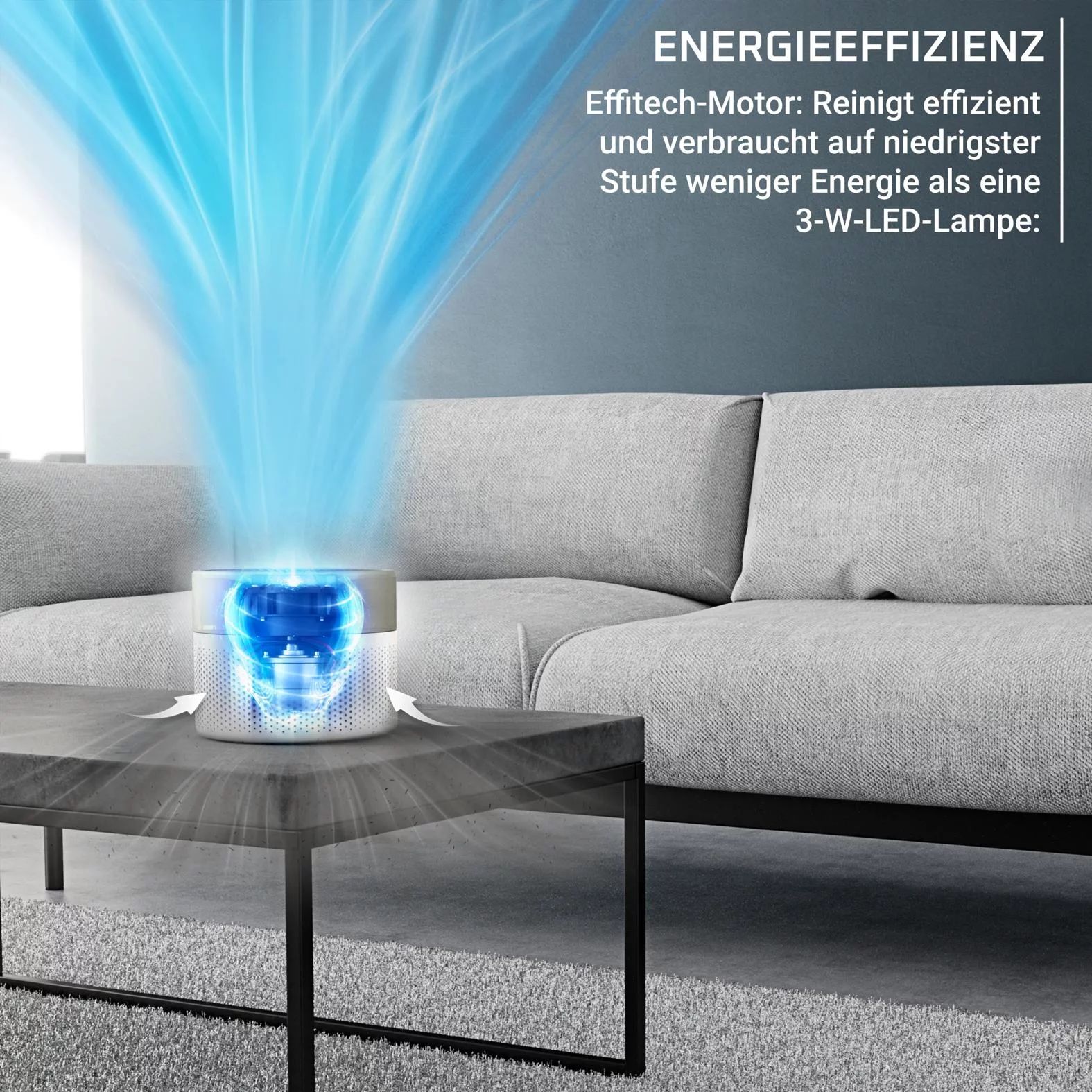 Rowenta PU1520 Luftreiniger Pure Air Mini HEPA Allergy+ Filterung - REIS