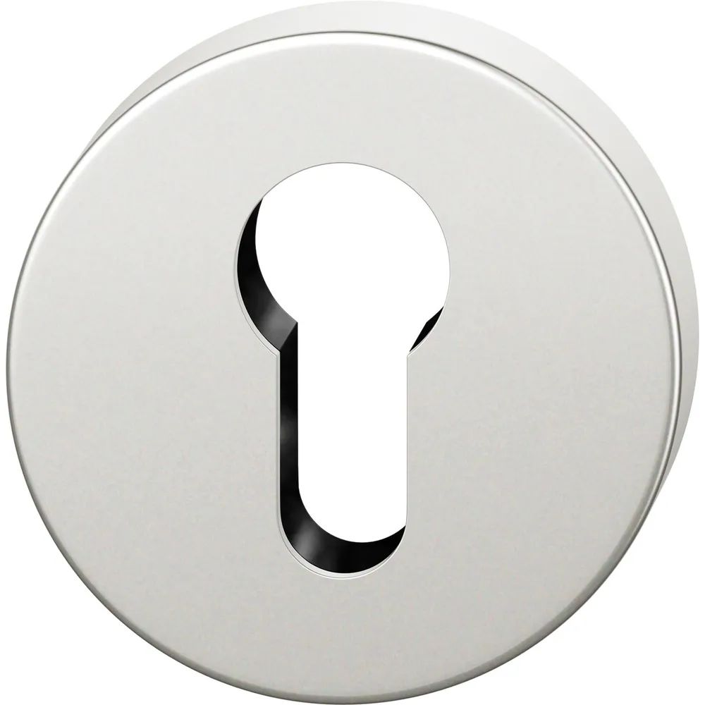 FSB Zylinderrosette rund 17 1735 01510 AGL, Aluminium silber eloxiert