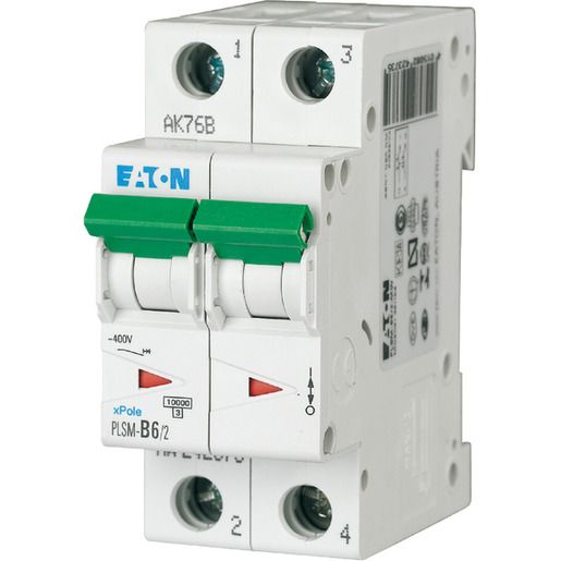 Eaton LEITUNGSSCHUTZSCHALTER / EATON PLSM-C6/2-MW 242399