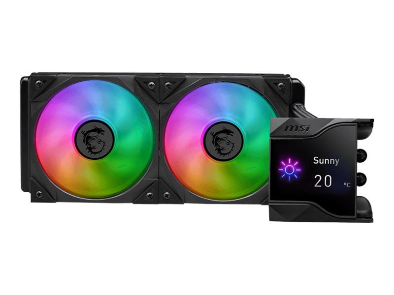 MSI MPG CORELIQUID D240 - Prozessor-Flüssigkeitskühlsystem - Kühlergröße: 240 mm - (für: LGA1156, LGA1155, LGA1150, LGA1151, AM4, TR4, sTRX4, LGA1200, LGA1700, AM5)