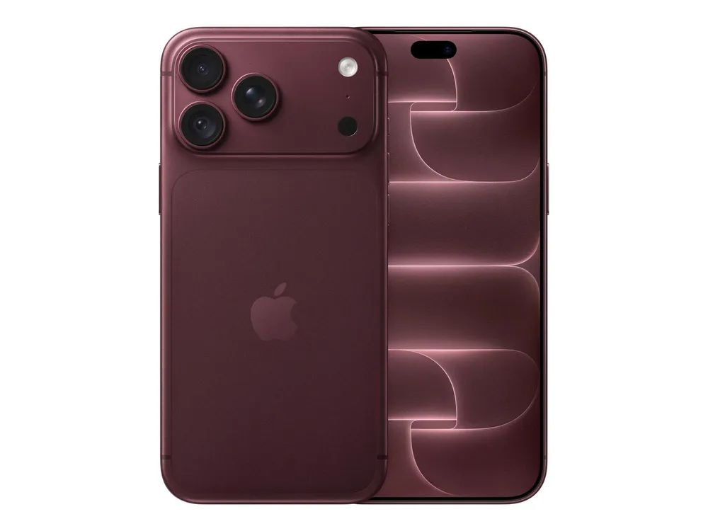 Apple iPhone 18 Pro Max - 5G Smartphone - Dual-SIM / Interner Speicher 2 TB - OLED display - 6.9" - 2868 x 1320 Pixel (120 Hz) Weinrot MJY44ZD/A