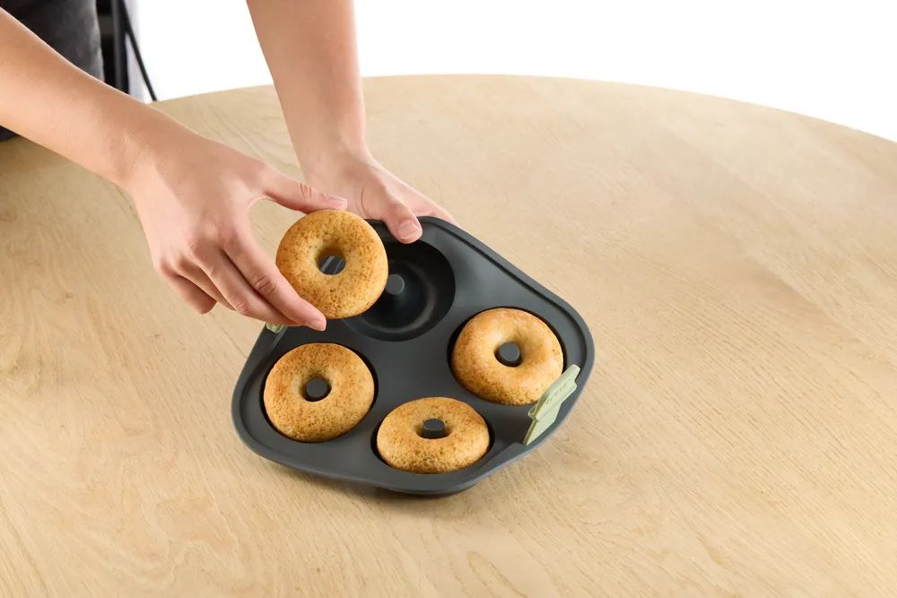 Lékué Donutform für Heißluftfritteuse - Grey