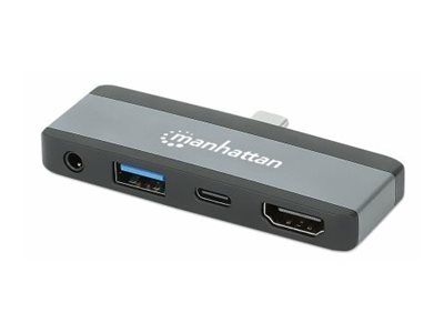 Manhattan 4-in-1 - Dockingstation - für Laptop