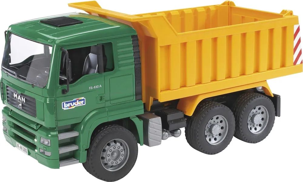 Bruder MAN TGA Tip up truck - 3 Jahr(e) - ABS Synthetik - Grün - Gelb