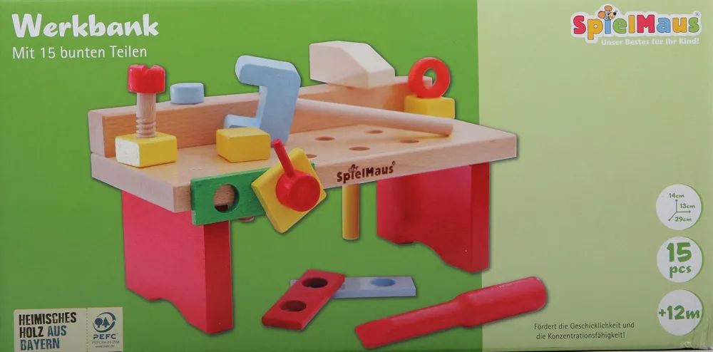 VEDES Großhandel GmbH - Ware SMH Werkbank 15tlg. 29x14x13cm