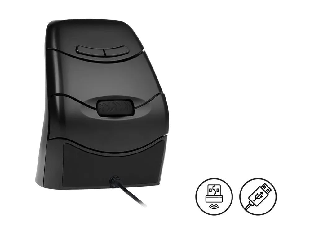 Bakker Elkhuizen ergonomische Maus DXT 3 Precision Mouse Links + Rechts