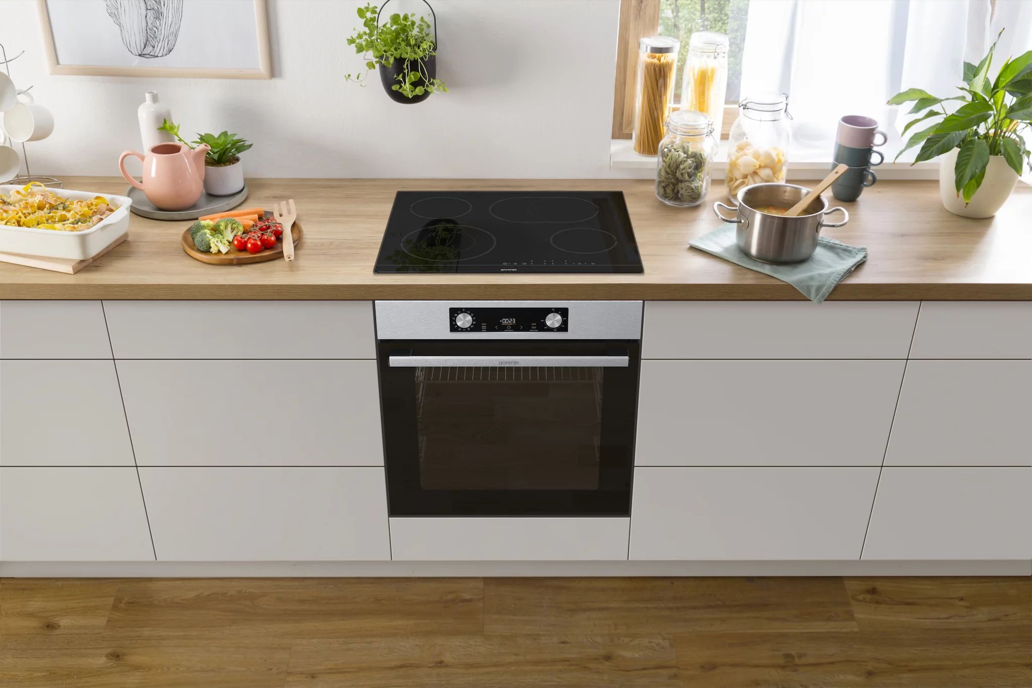 Gorenje Steel Steam Set