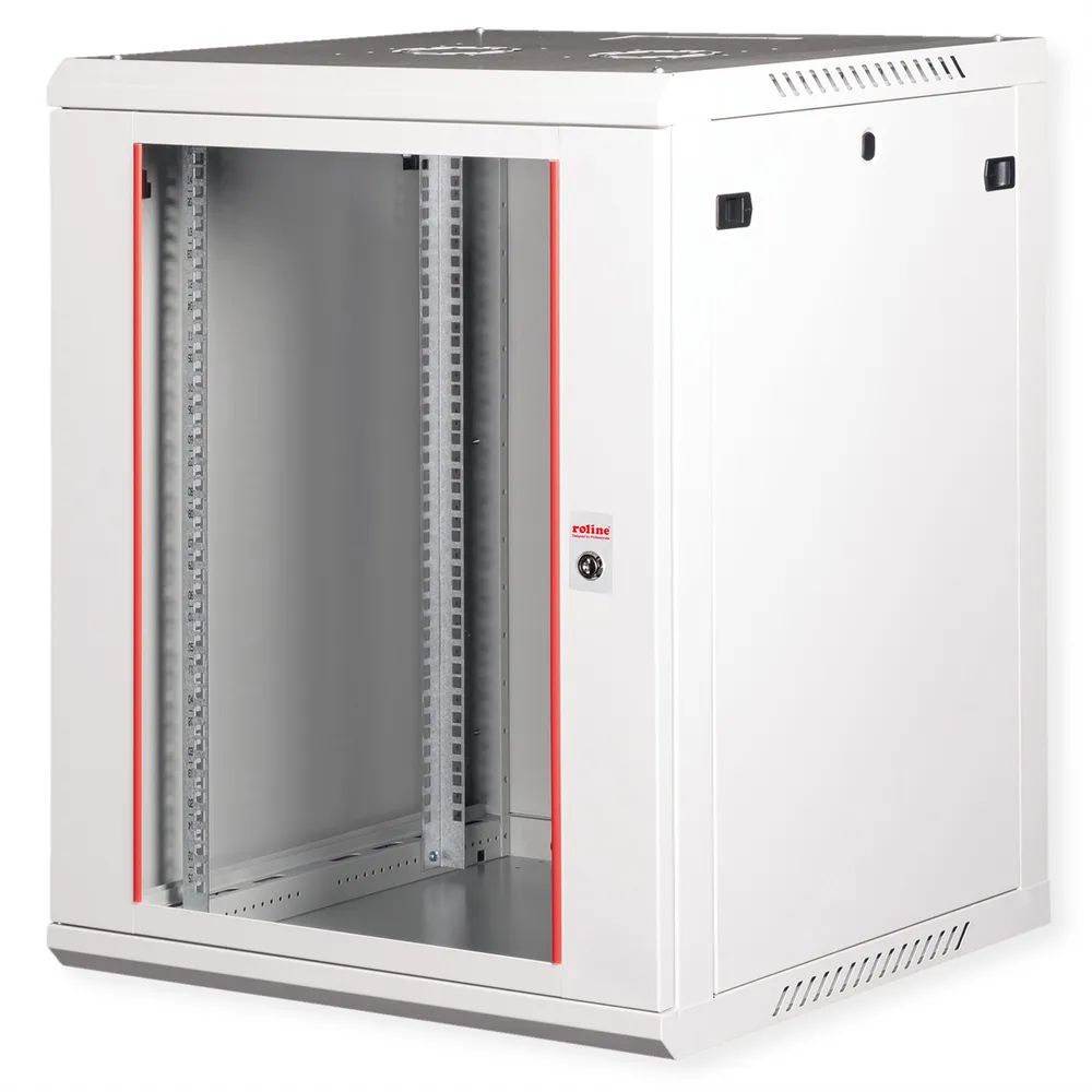 ROLINE 19-Zoll Wandgehäuse Basic Plus 15HE, 600x600 BxT grau