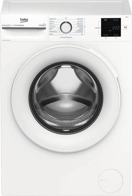 Beko BM3WFU3741W Waschmaschine, 1-7 kg, 1400 U/min - weiß