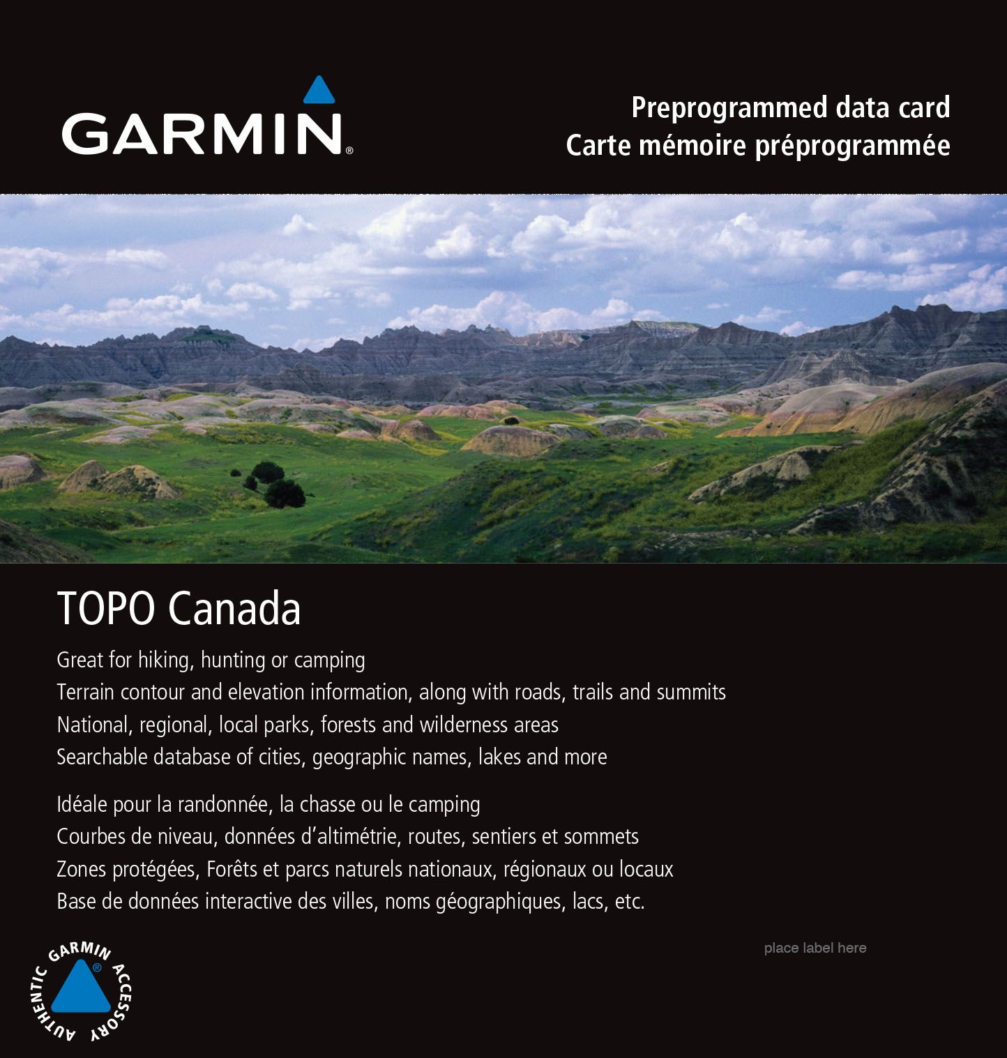 Garmin TOPO KANADA microSD-Speicherkarte