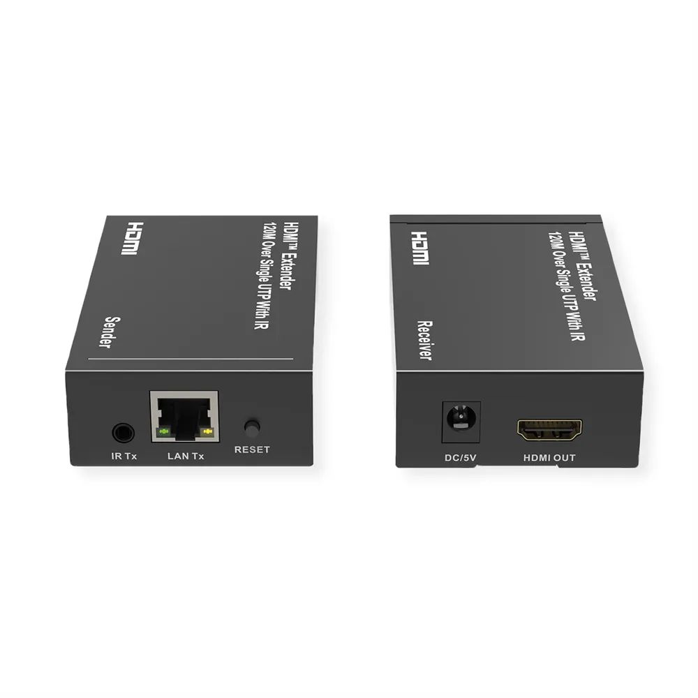 ROLINE HDMI Verlängerung, über IP, 1080P, 120m, mit IR