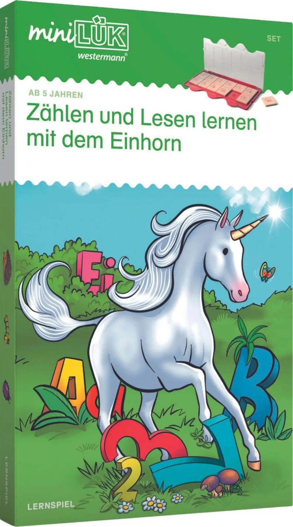 Westermann Lernwelten GmbH ML Set Einhorn Zählen und Lesen lernen