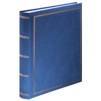 Hama Super-Jumbo-Album "London", 34x35 cm, 80 weiße Seiten, Blau