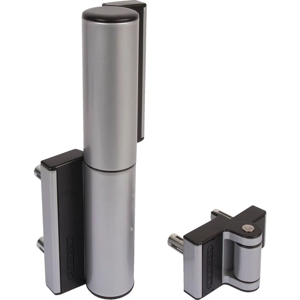 Locinox Selbstschließendes Türband Tiger, Aluminium silber eloxiert