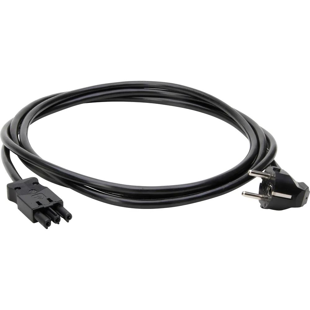 Heinrich Kopp Kopp 1 Stück Netzkabel Schwarz 226403049 - Strom/Netzteil