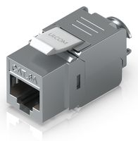 Ubiquiti Netzwerkanschluss - RJ-45 (W) Keystone - CAT 6a (Packung mit 12)