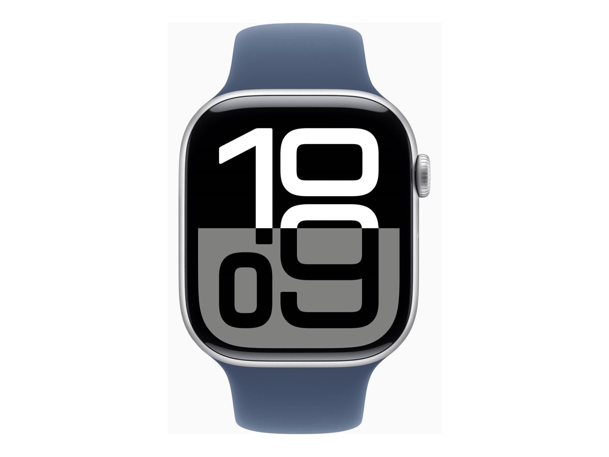 Apple Watch Series 10 (GPS) - 46 mm - Aluminium, Silber