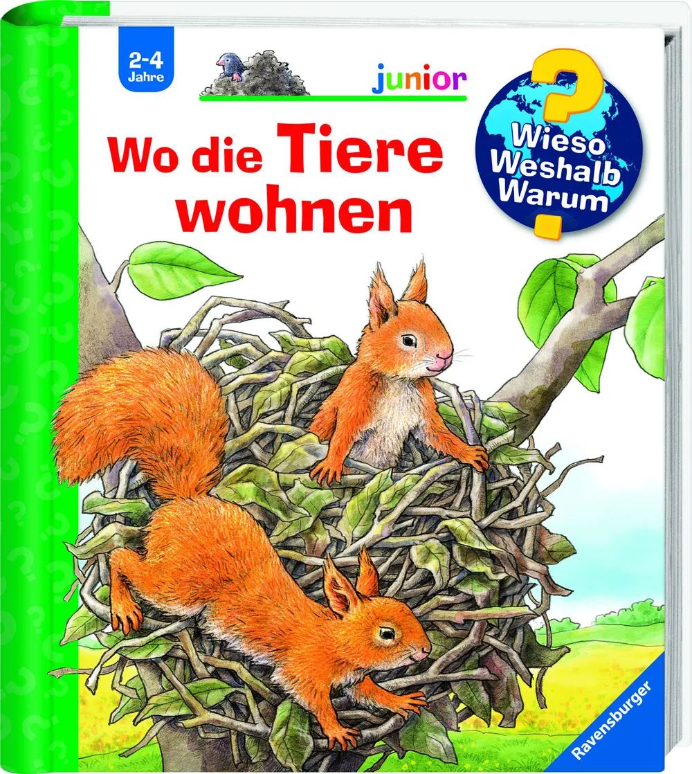 Ravensburger Verlag GmbH WWW jun46: Wo die Tiere wohnen