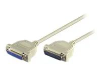 MicroConnect Serielles / paralleles Kabel - DB-25 (M) 2m