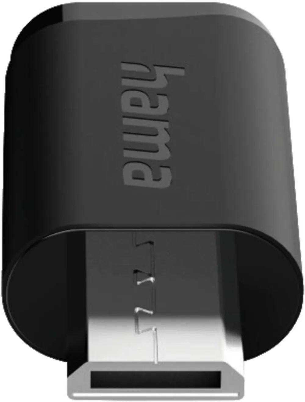 Hama Adapter, USB-C-Buchse - Micro-USB-Stecker, 3 Stück, Schwarz