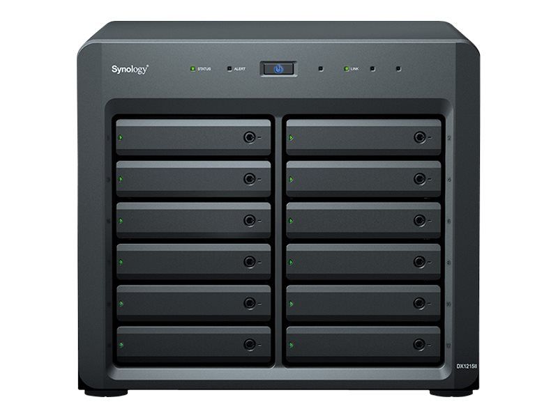Synology DX1215II - Festplatten-Array - 12 Schächte (SATA-600)