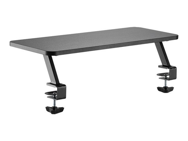 LogiLink Aufstellung - Riser - für Monitor - 650 mm lang - Stahl, Graukarton, Kunststoff - Schwarz - Bildschirmgröße: 33-81.3 cm (13"-32")