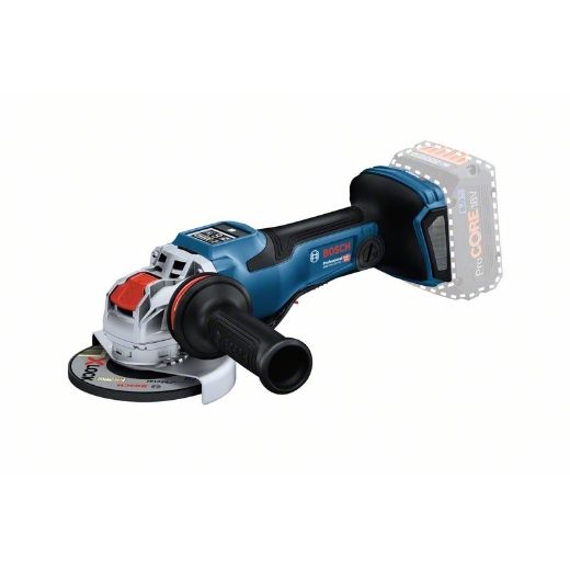 Akku-Winkelschleifer BITURBO mit X-LOCK GWX 18V-15 PSC, Solo Version, L-BOXX