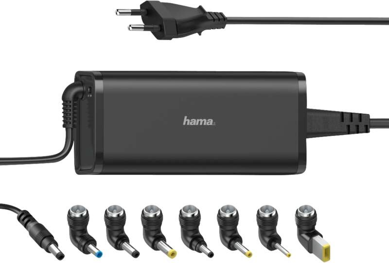 Hama Netzteil 200003 Notebook-Netzteil, 15-19V/90W