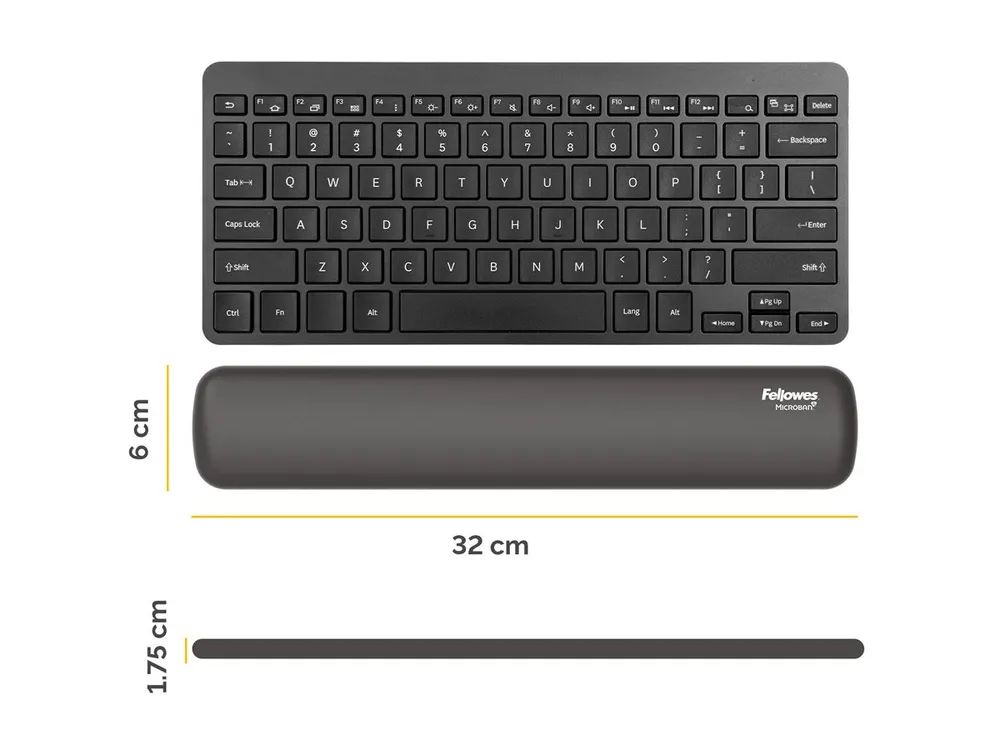 Fellowes Breyta - Tastatur-Handgelenkauflage
