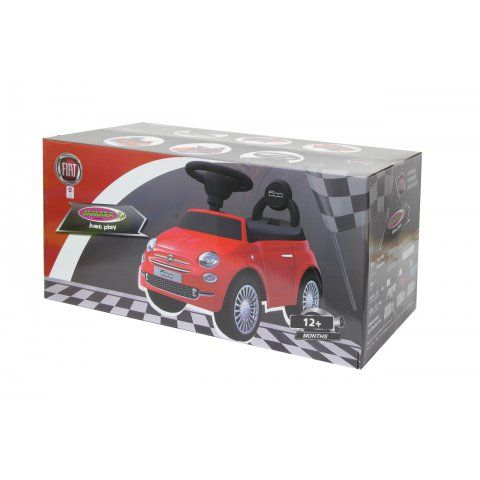 Jamara Rutscher Fiat 500 rot