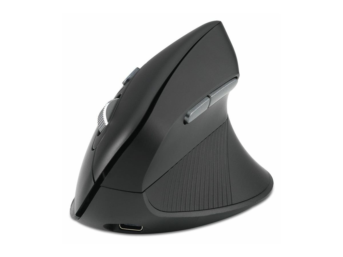 Kensington Pro Fit Ergo MY630 EQ - Maus - wiederaufladbar - ergonomisch - 5 Tasten - kabellos - 2.4 GHz, Bluetooth - kabelloser Empfänger (USB)