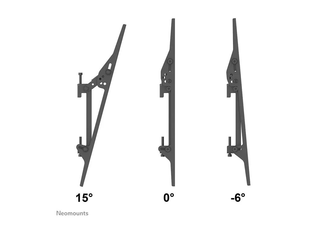 Neomounts NMPRO-WMB3 - Klammer - für 3 LCD-Anzeigen - Schwarz - Bildschirmgröße: 81.3-139.7 cm (32"-55")