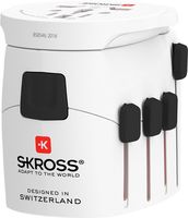 SKROSS Reisestecker Pro World 7A Weiß